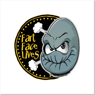 Fart Face Lives Posters and Art